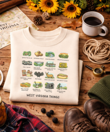 Almost Heaven Things Crewneck