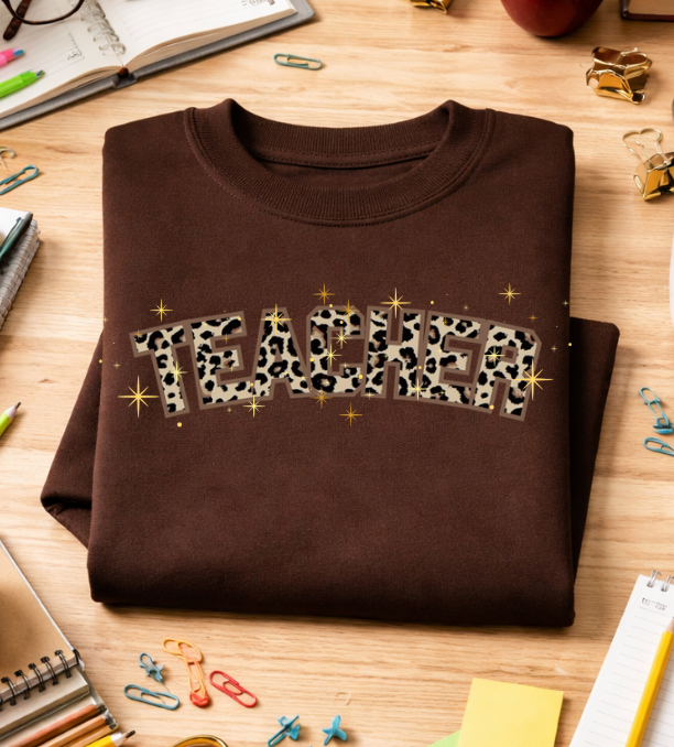 Wild Side Teacher Crewneck
