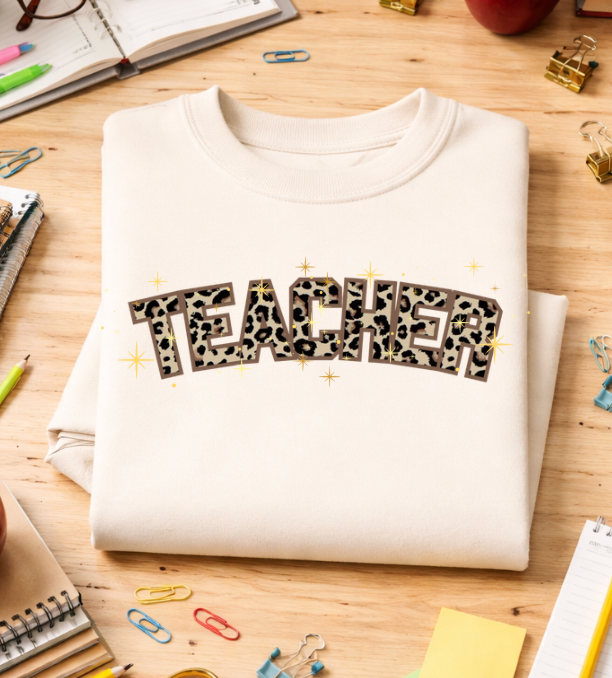 Wild Side Teacher Crewneck
