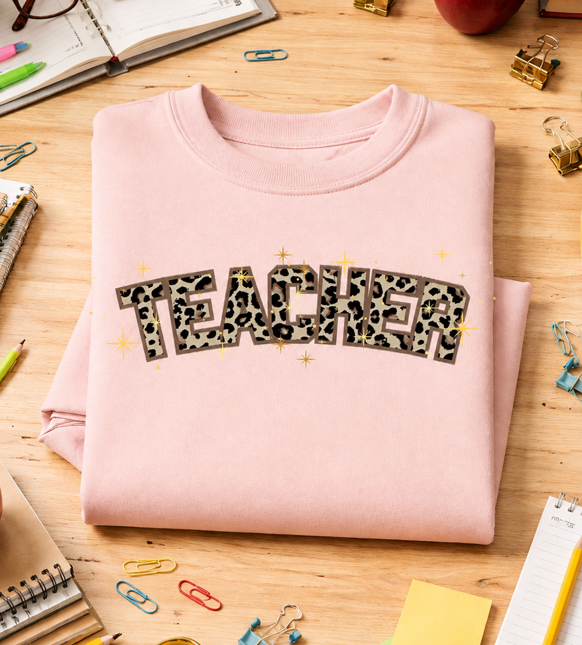 Wild Side Teacher Crewneck